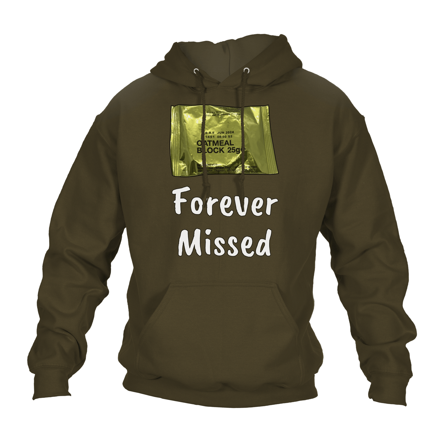 Oatmeal Block Hoodie