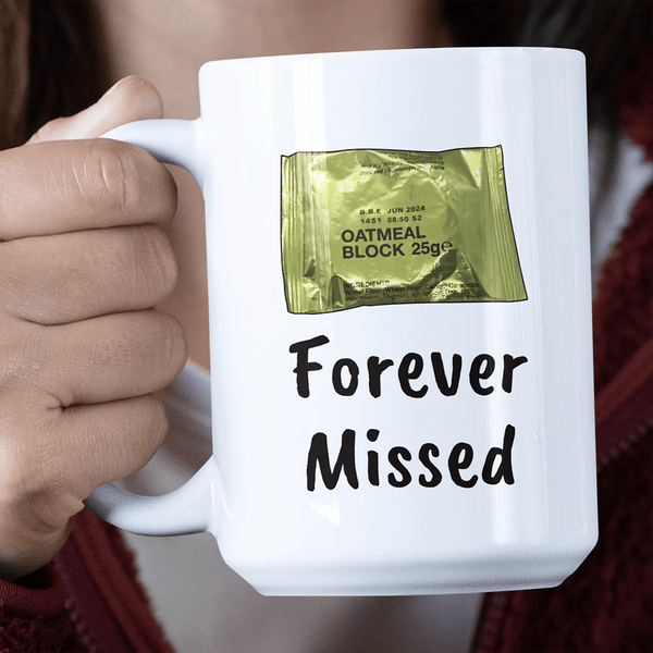 Oatmeal Block Jumbo Mug