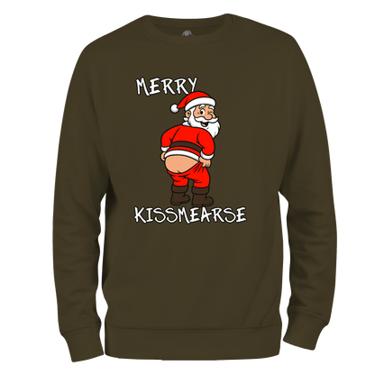 Merry KissMeArse Xmas Jumper by Lion Legion 