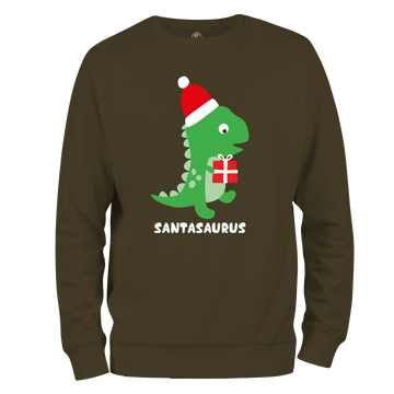 Christmas Jumper Santasaurus