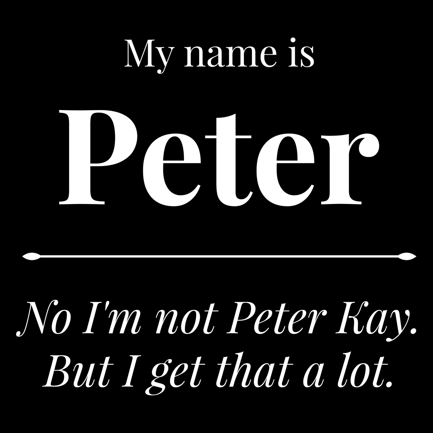 Peter T Shirt