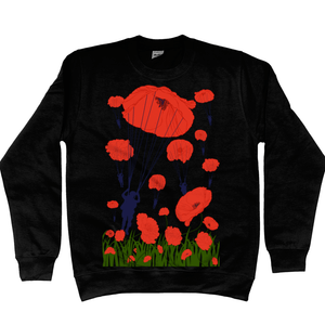 Poppy Parachute Unisex Sweatshirt