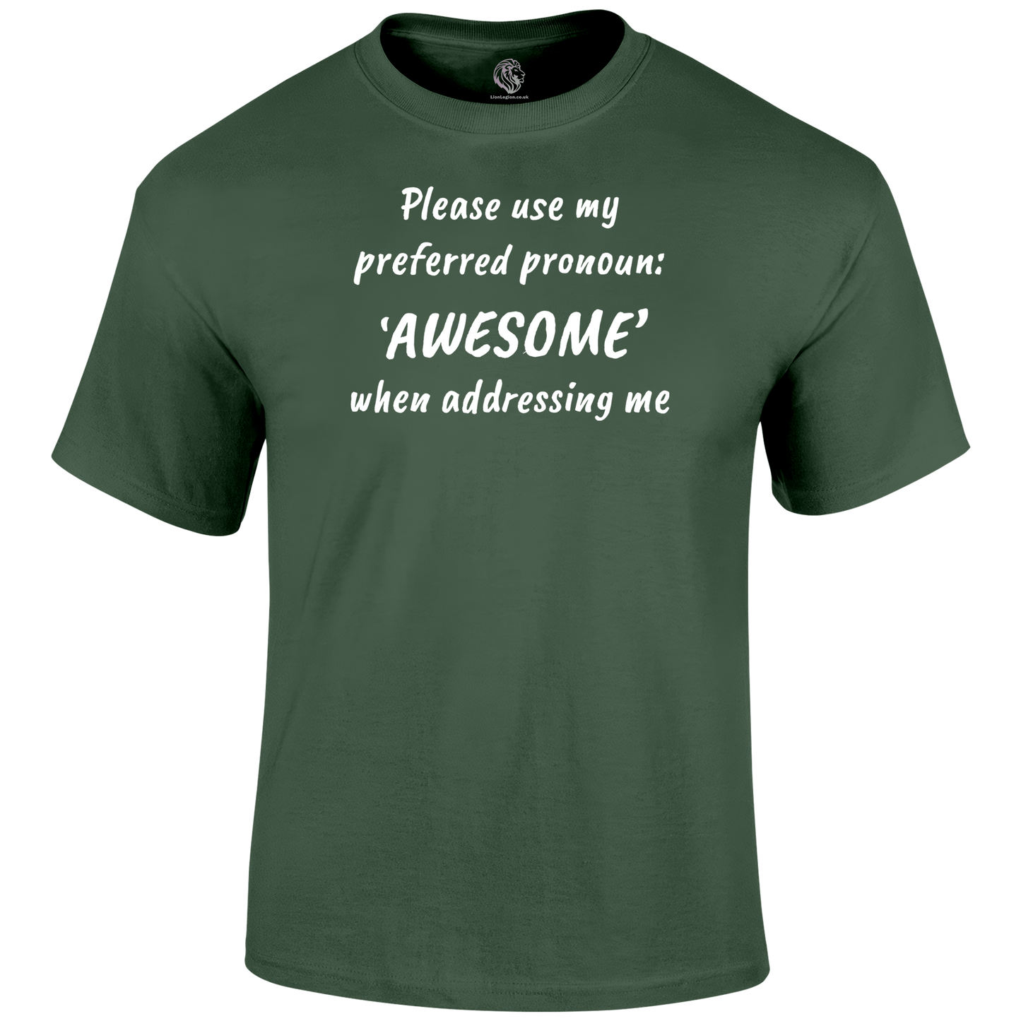 Preferred Pronoun Awesome Funny T-Shirt