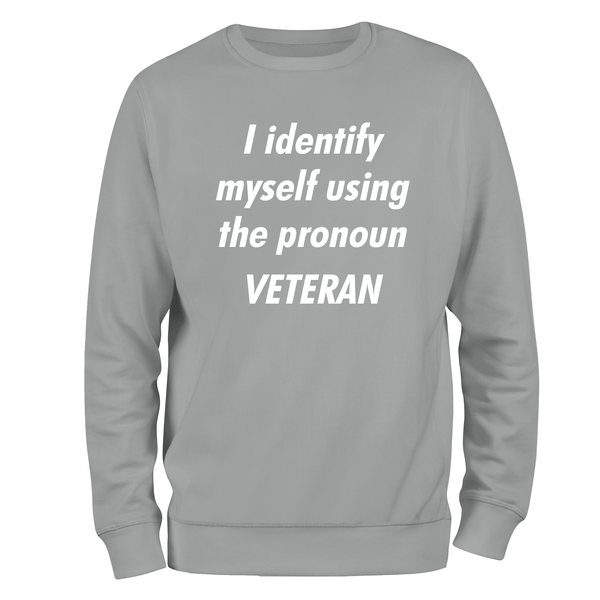Pronoun Veteran Sweatshirt