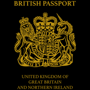 Patriotic T Shirt British Passport