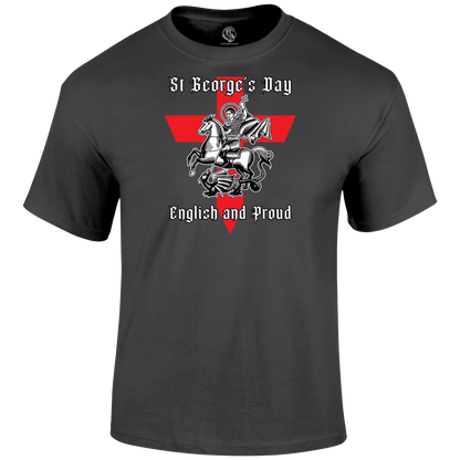 St George's Day T Shirt Proud St George's Day