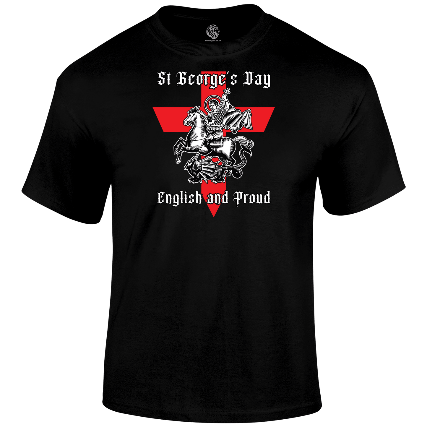 St George's Day T Shirt Proud St George's Day
