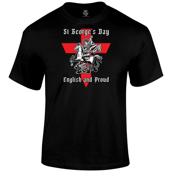 St George's Day T Shirt Proud St George's Day