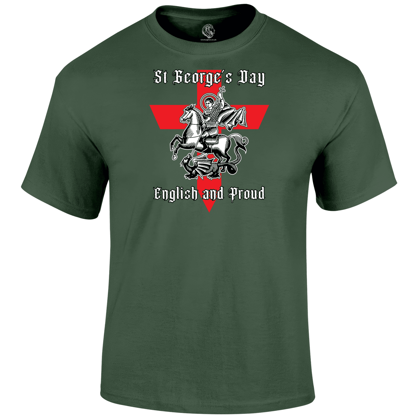 St George's Day T Shirt Proud St George's Day
