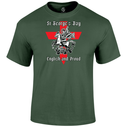 St George's Day T Shirt Proud St George's Day