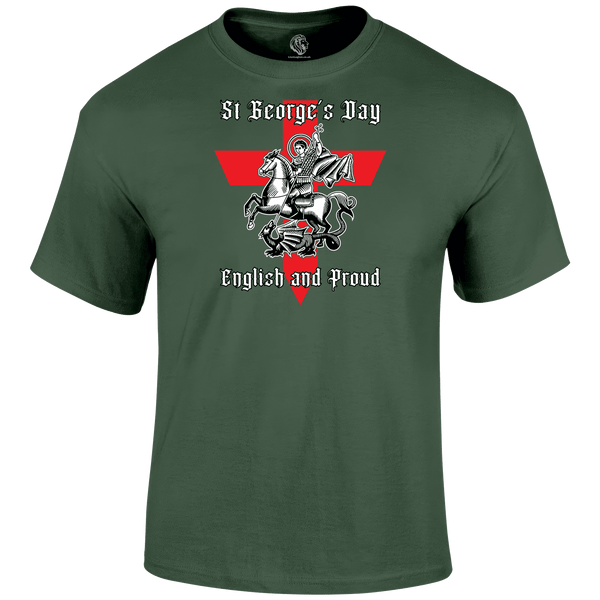 St George's Day T Shirt Proud St George's Day