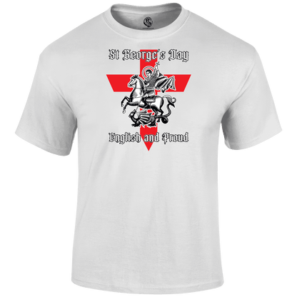St George's Day T Shirt Proud St George's Day