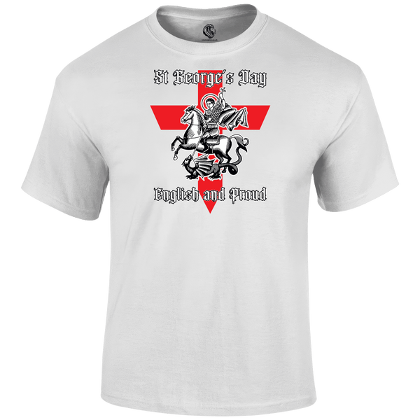 St George's Day T Shirt Proud St George's Day