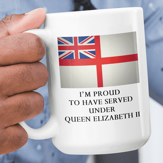 Royal Navy Mug Proud To Have Served (RN) Jumbo Mug