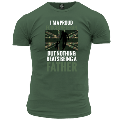 Proud Veteran Dad T Shirt