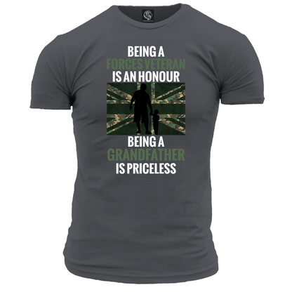 Proud Veteran Grandfather T Shirt