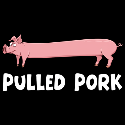 Pulled Pork Funny T Shirt by Lion Legion 