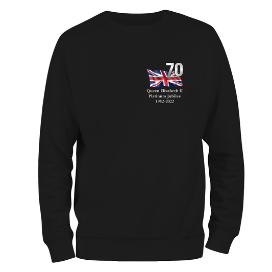 Queen's Jubilee Chest Badge (70) Sweatshirt