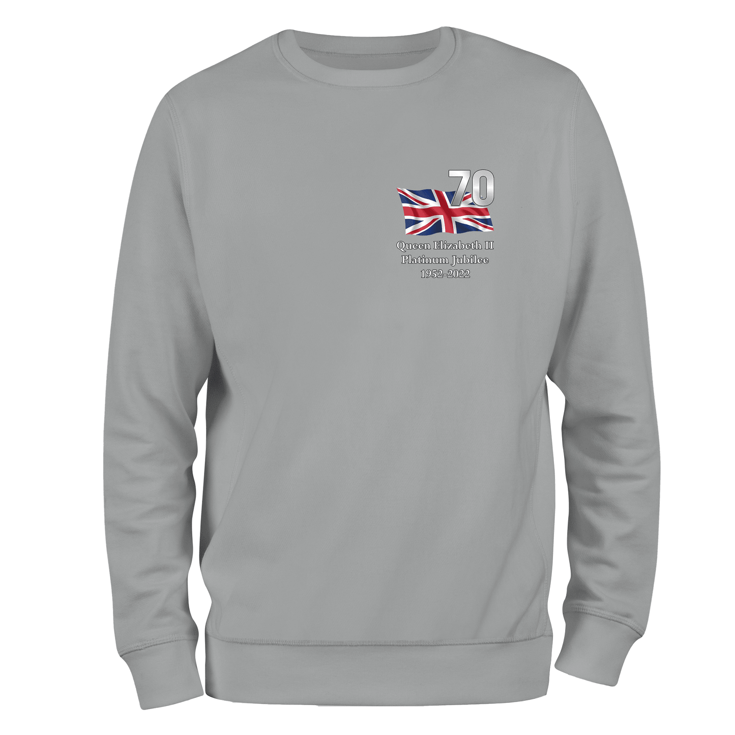 Queen's Jubilee Chest Badge (70) Sweatshirt