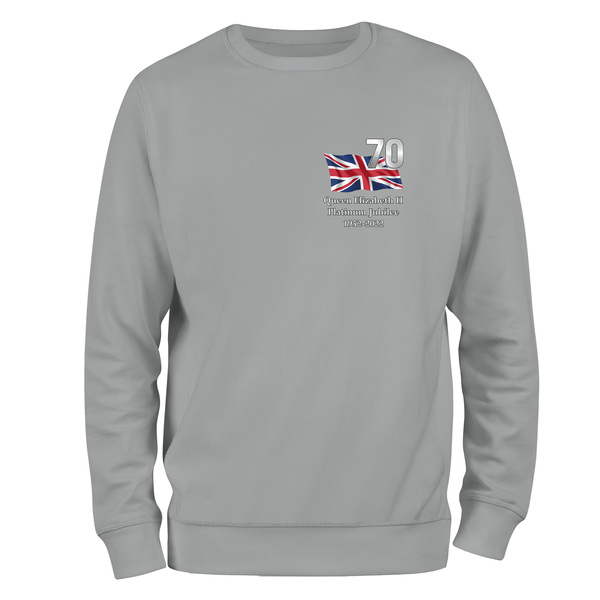 Queen's Jubilee Chest Badge (70) Sweatshirt
