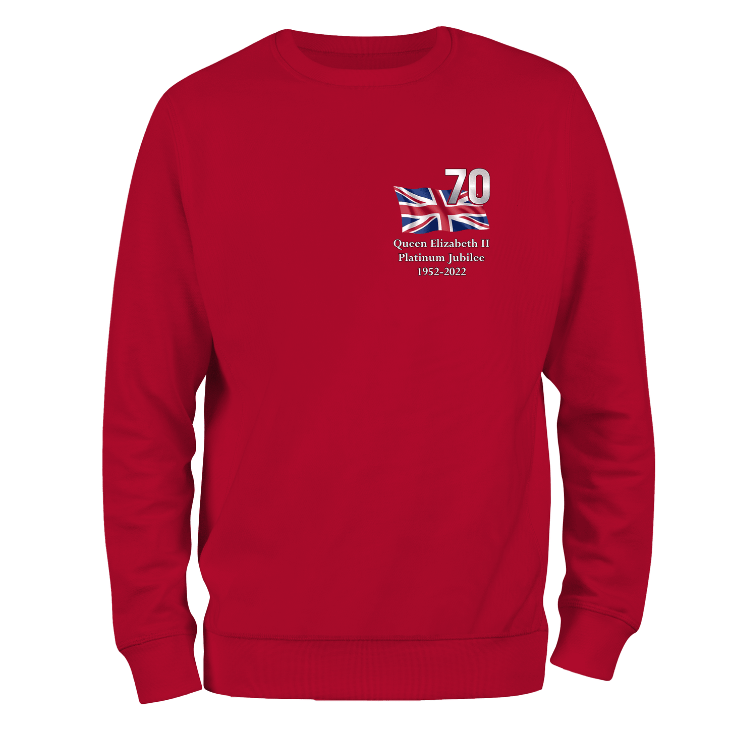 Queen's Jubilee Chest Badge (70) Sweatshirt