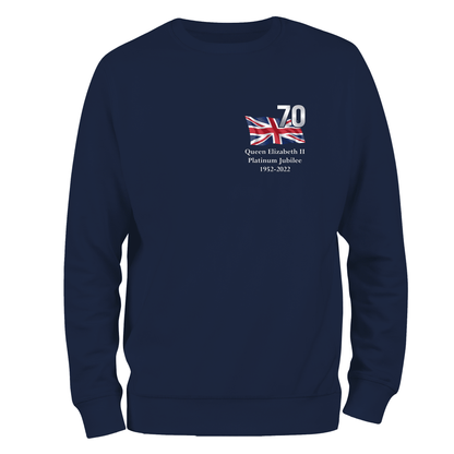 Queen's Jubilee Chest Badge (70) Sweatshirt