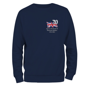 Queen's Jubilee Chest Badge (70) Sweatshirt - SALE