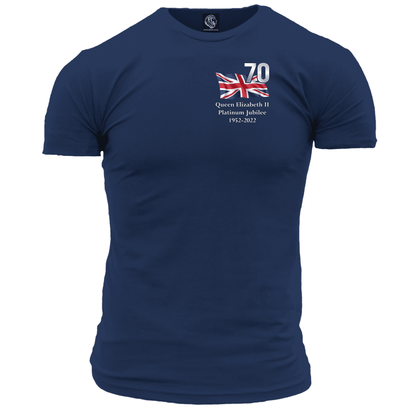 Queen's Jubilee Chest Badge (70) T Shirt