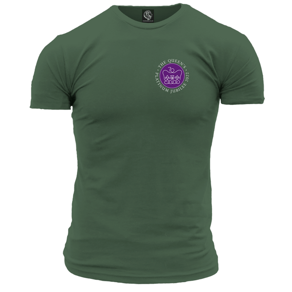 Queen's Jubilee Chest Badge T Shirt
