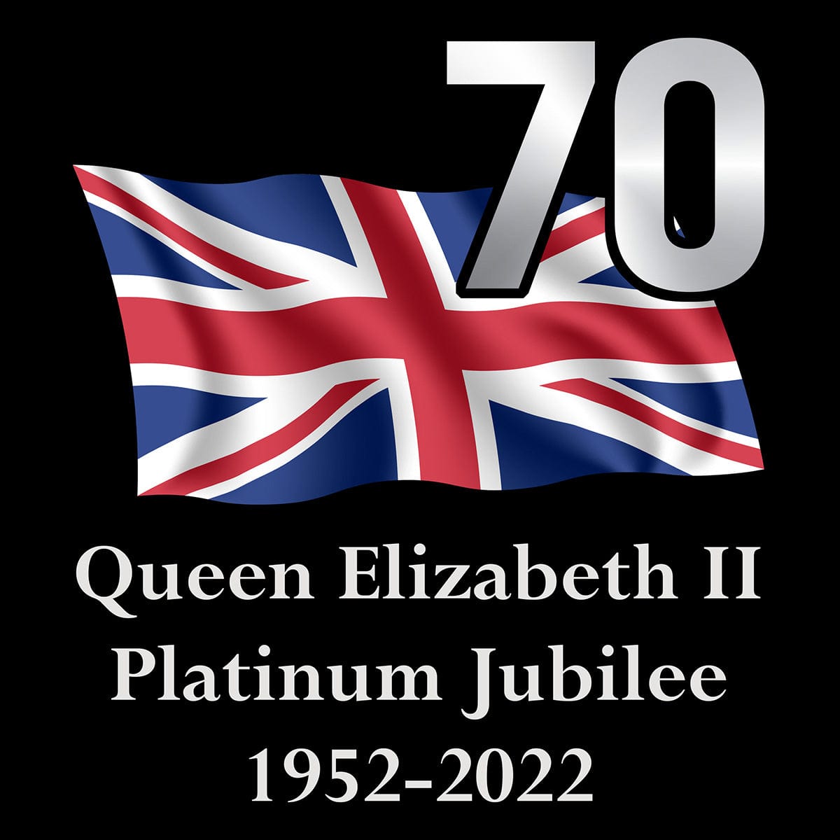 Queen's Platinum Jubilee (4 Pack) Hardboard Placemats
