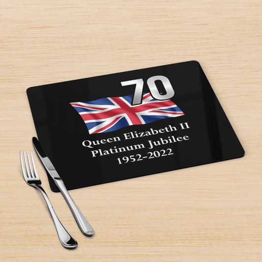 Queen's Platinum Jubilee (4 Pack) Hardboard Placemats