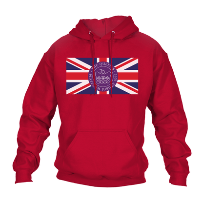 Queen's Platinum Jubilee Flag Hoodie