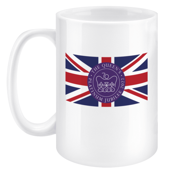 Queen's Platinum Jubilee Flag Jumbo Mug