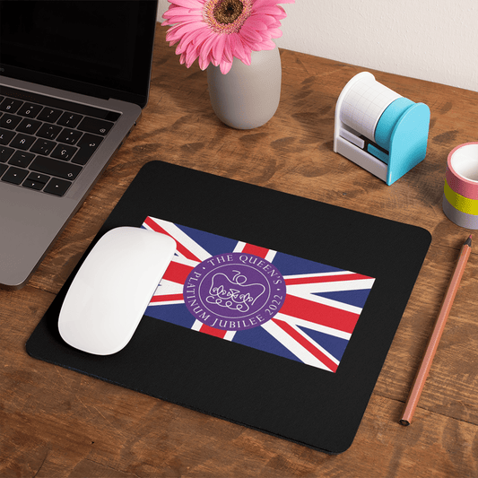 Queen's Platinum Jubilee Flag Mousemat