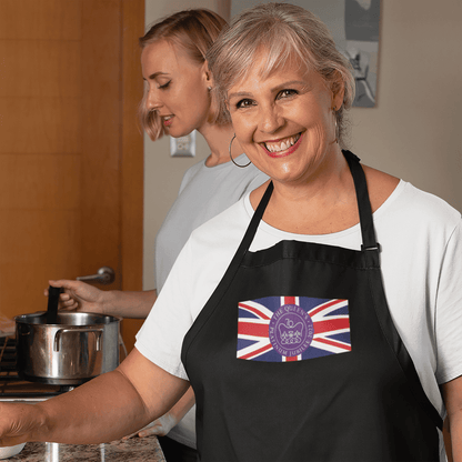 Queen's Platinum Jubilee Flag Premier Cotton Apron