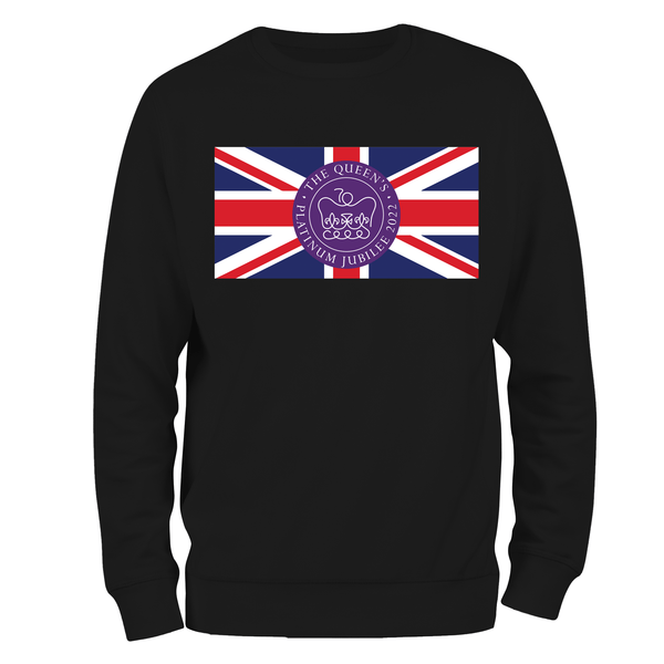 Queen's Platinum Jubilee Flag Sweatshirt