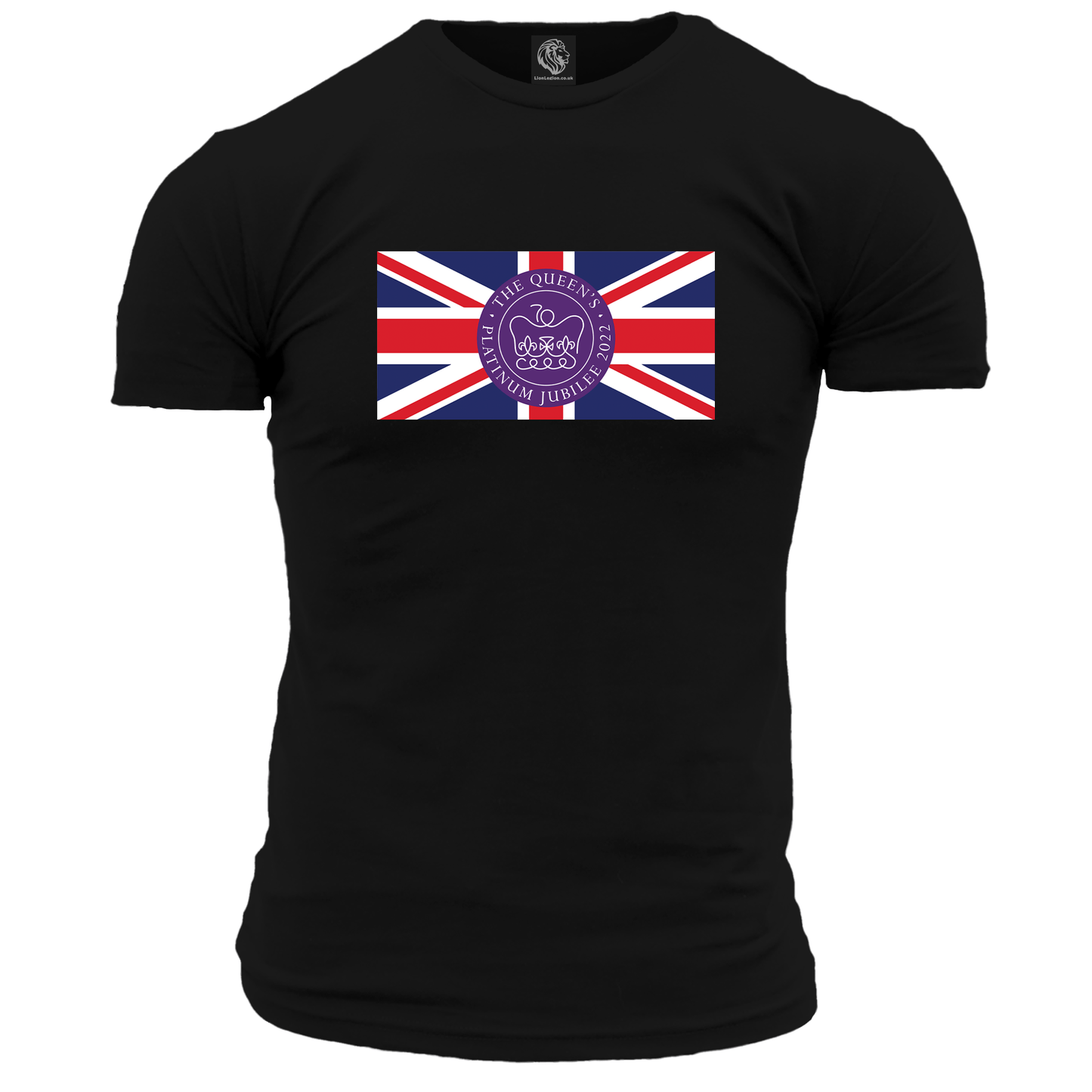 Queen's Platinum Jubilee Flag T Shirt