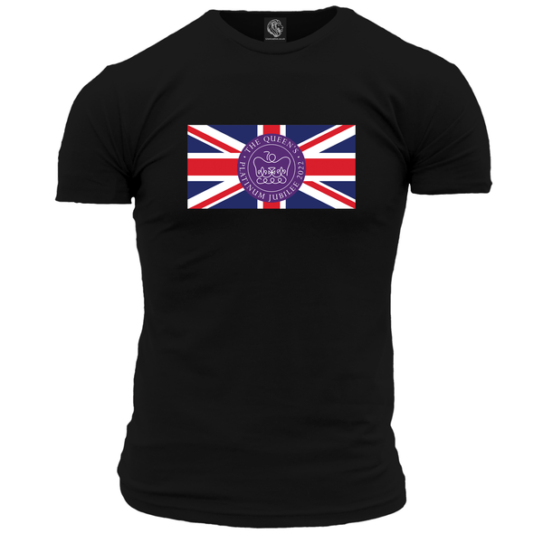 Queen's Platinum Jubilee Flag T Shirt