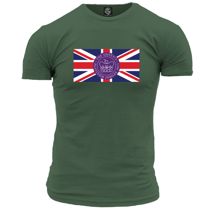 Queen's Platinum Jubilee Flag T Shirt