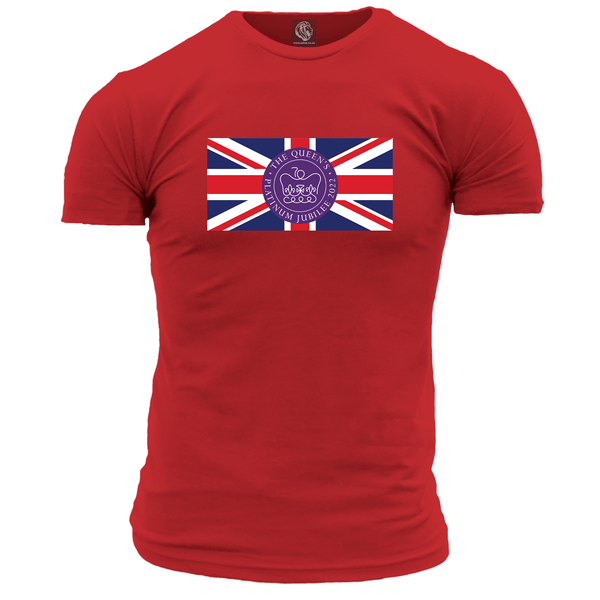 Queen's Platinum Jubilee Flag T Shirt