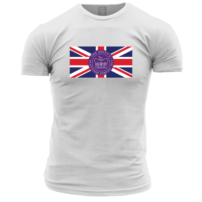 Queen's Platinum Jubilee Flag T Shirt