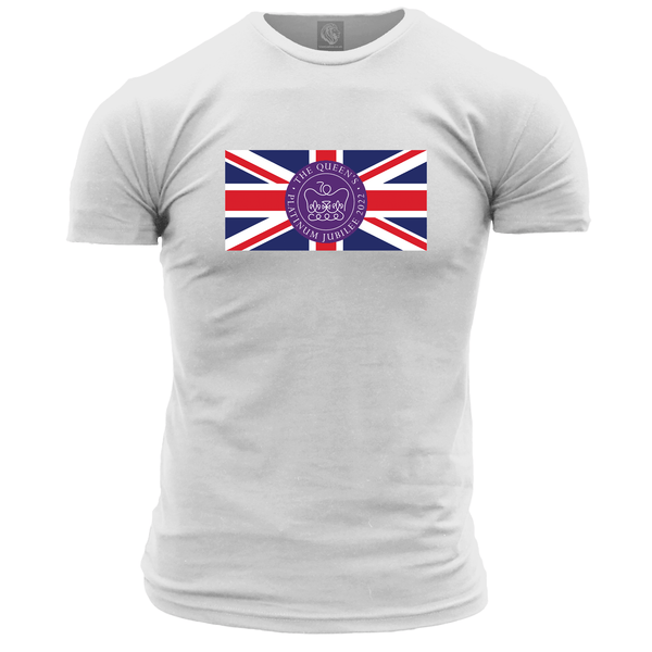 Queen's Platinum Jubilee Flag T Shirt