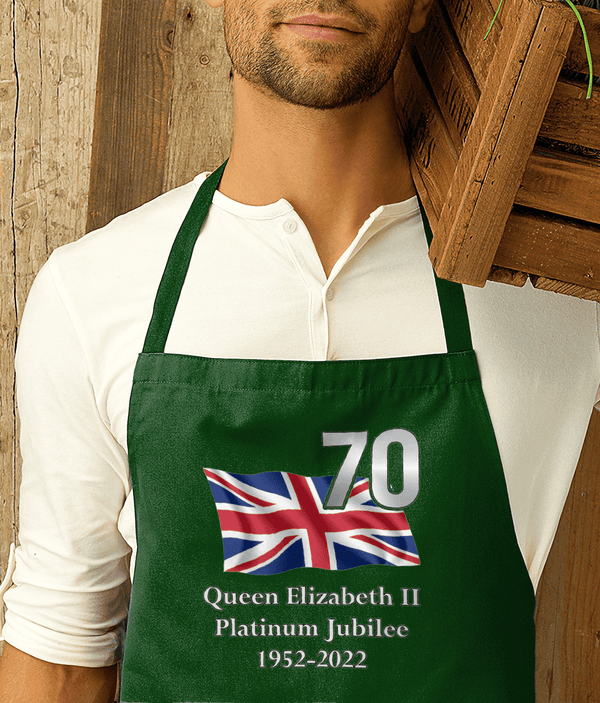 Queen's Platinum Jubilee Premier Cotton Apron