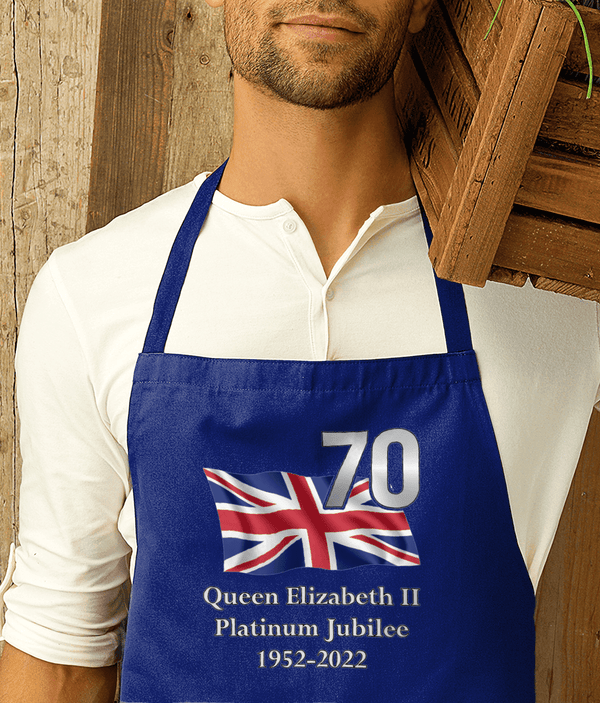Queen's Platinum Jubilee Premier Cotton Apron