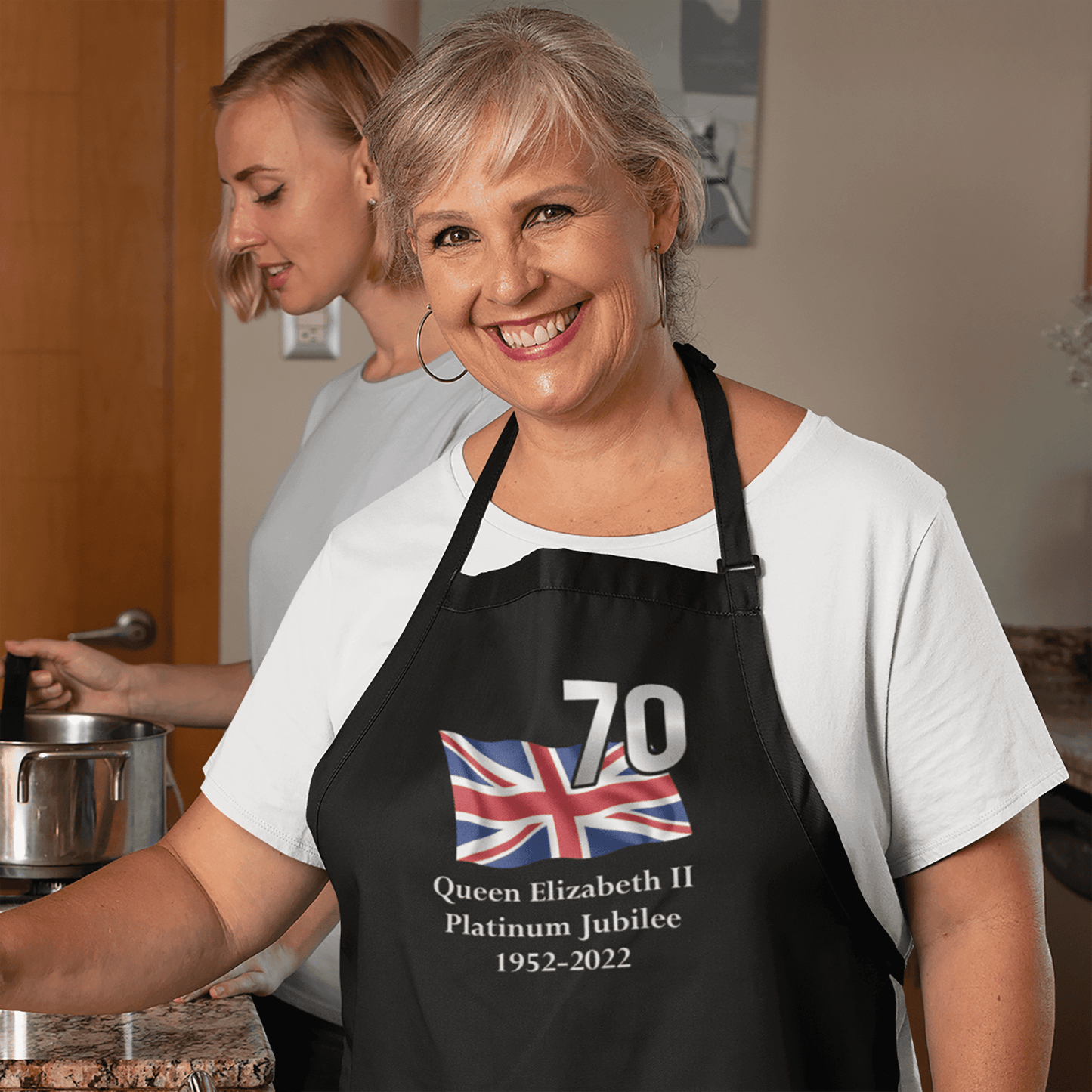 Queen's Platinum Jubilee Premier Cotton Apron