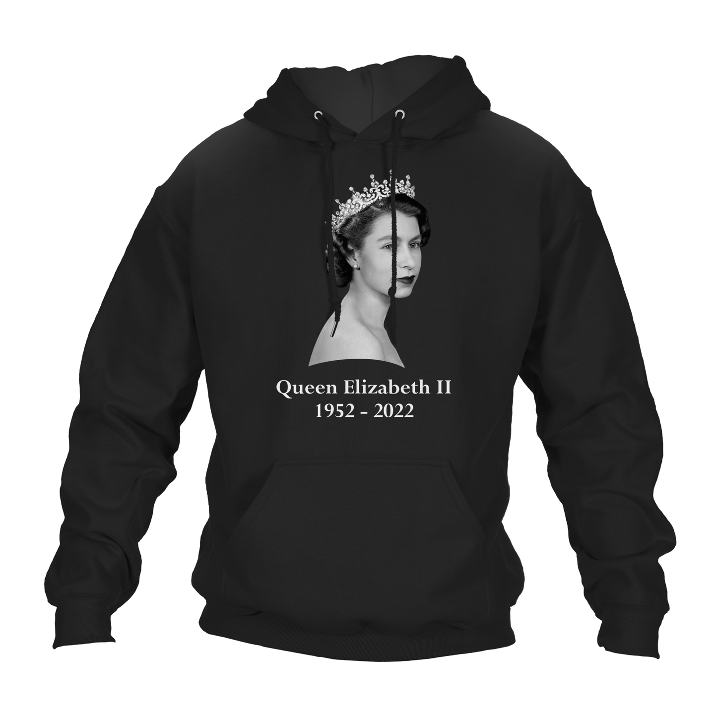 Patriotic Hoodie Queen's Portrait
