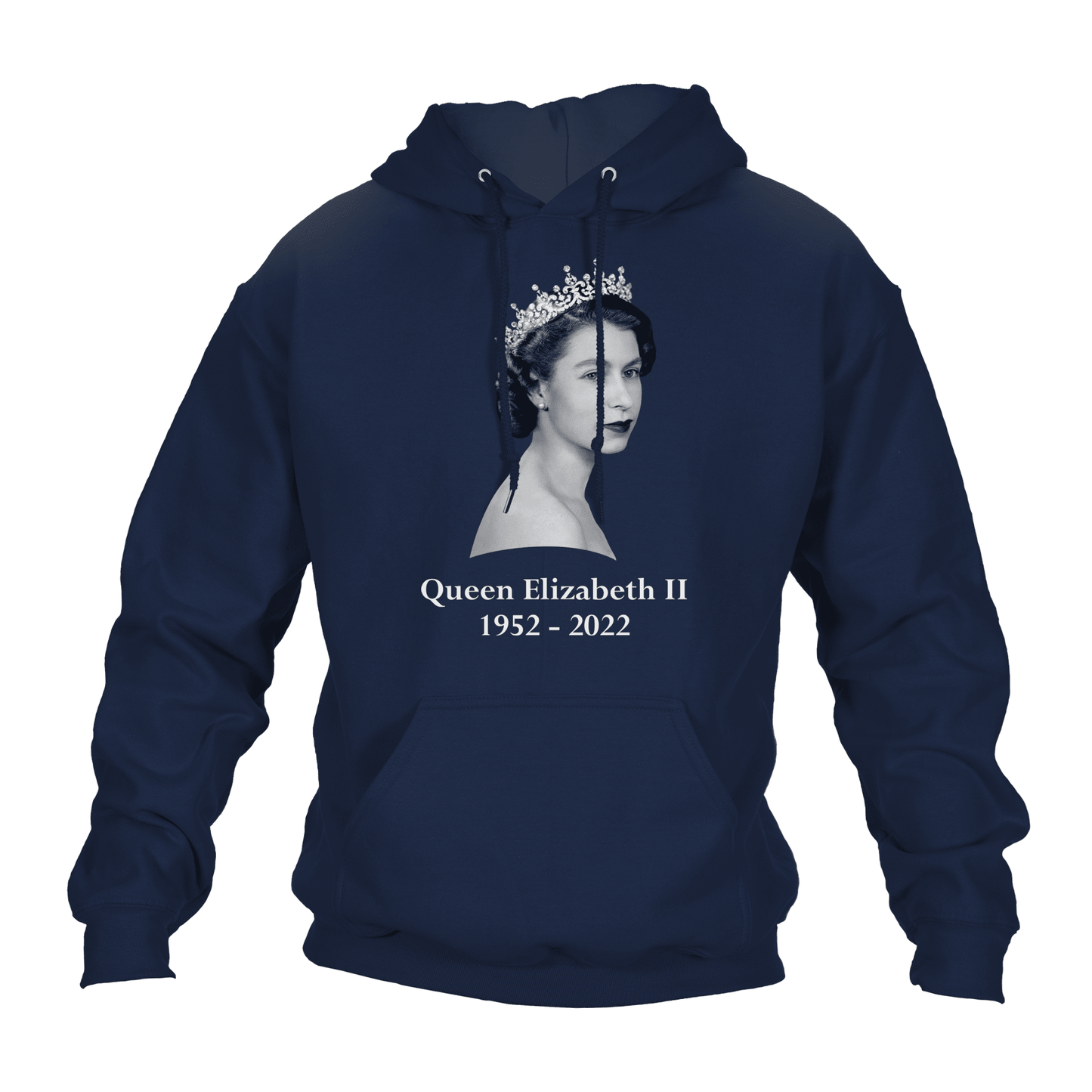 Patriotic Hoodie Queen's Portrait