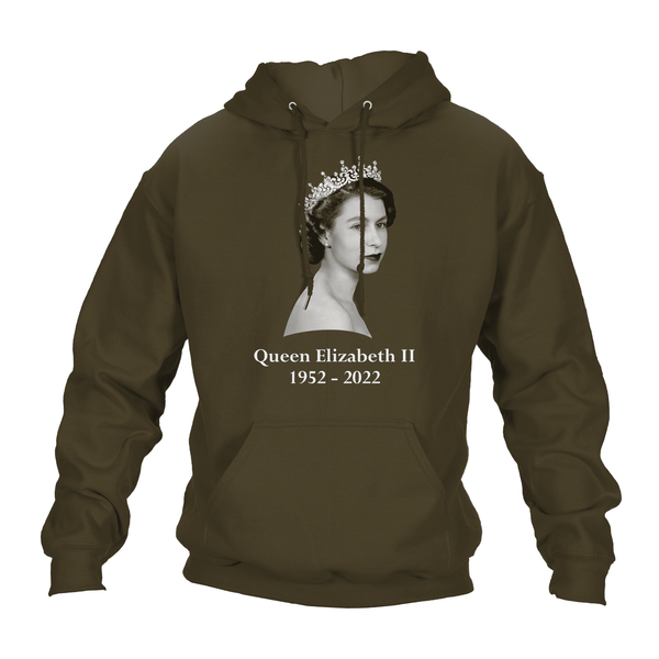 Patriotic Hoodie Queen's Portrait