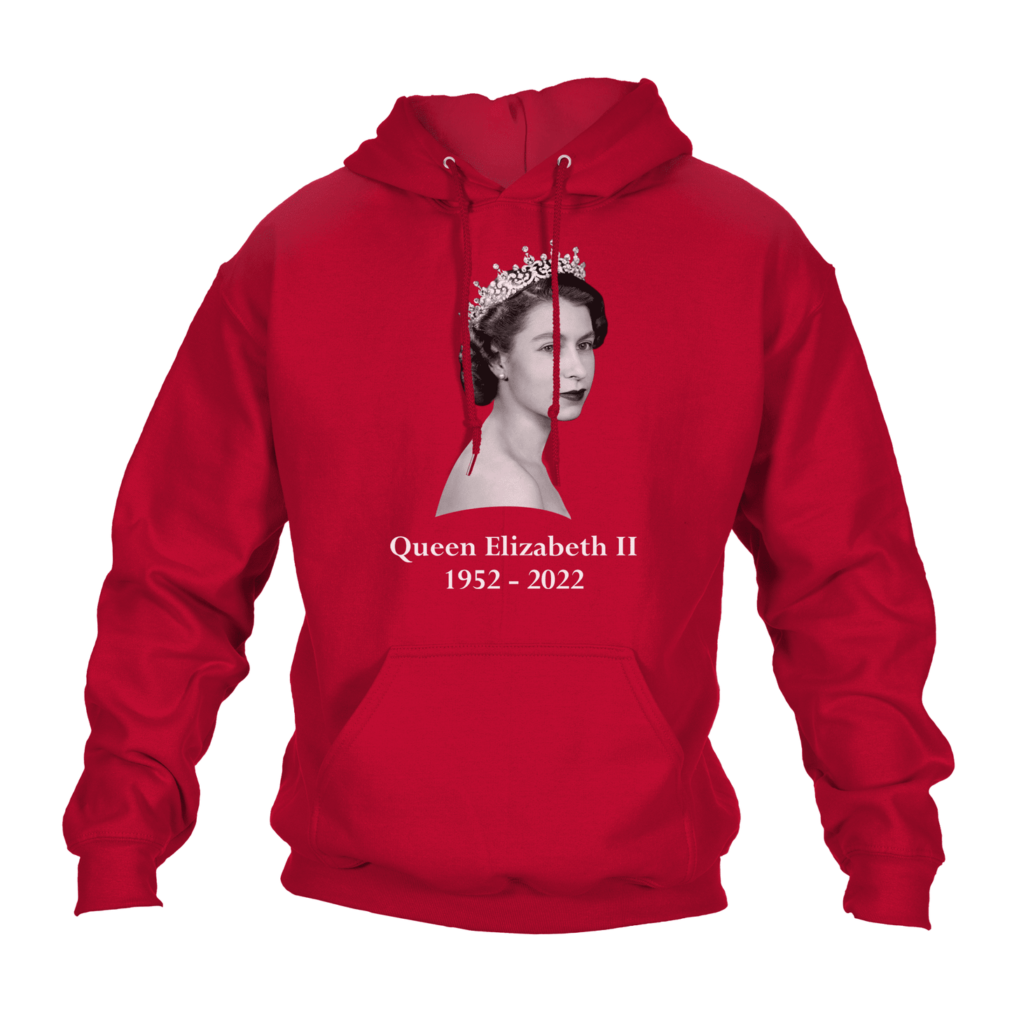 Patriotic Hoodie Queen's Portrait