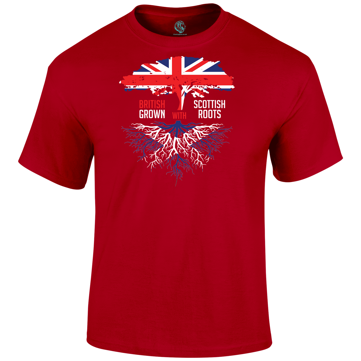Scottish Roots T Shirt by Lion Legion 